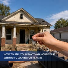 How to Sell Your Baytown House Fast Without Cleaning or Repairs