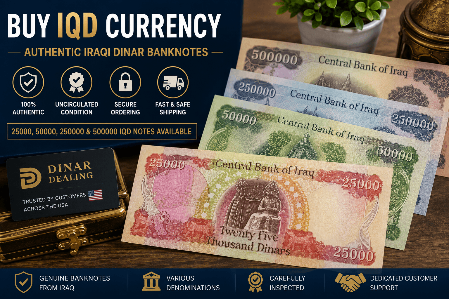 Complete Guide to Buying Uncirculated Iraqi Dinar