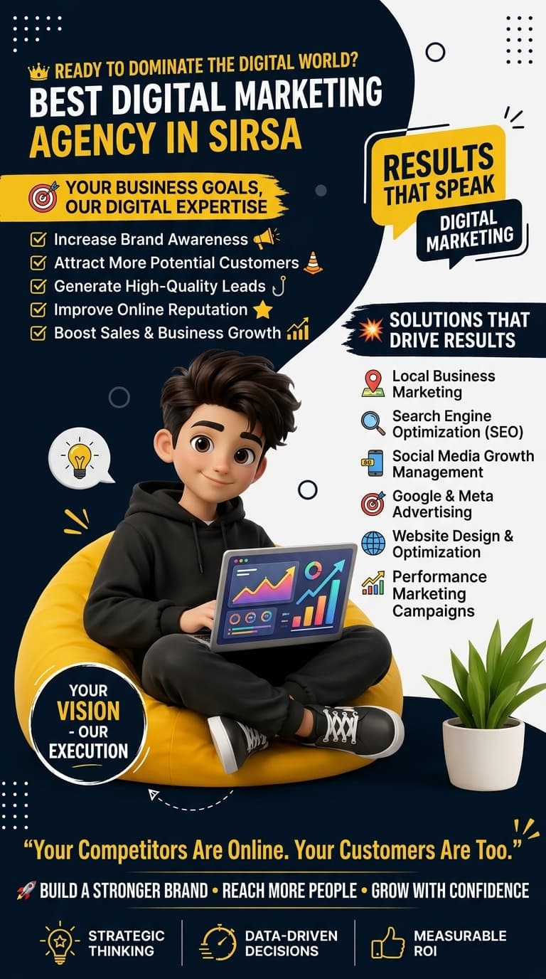 Best digital marketing agency in Sirsa