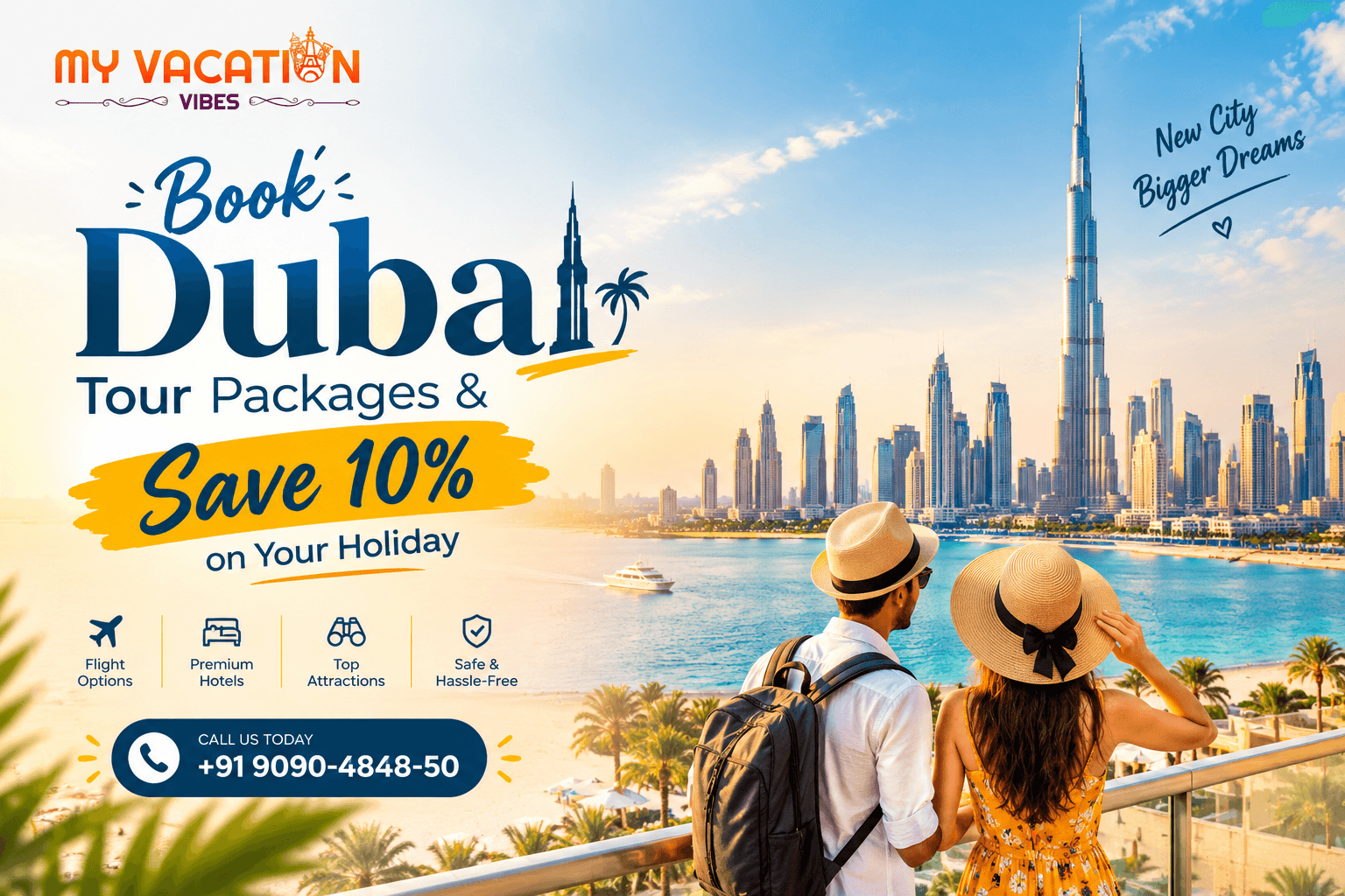 Dubai Tour Packages | Book Best Dubai Holiday Deals