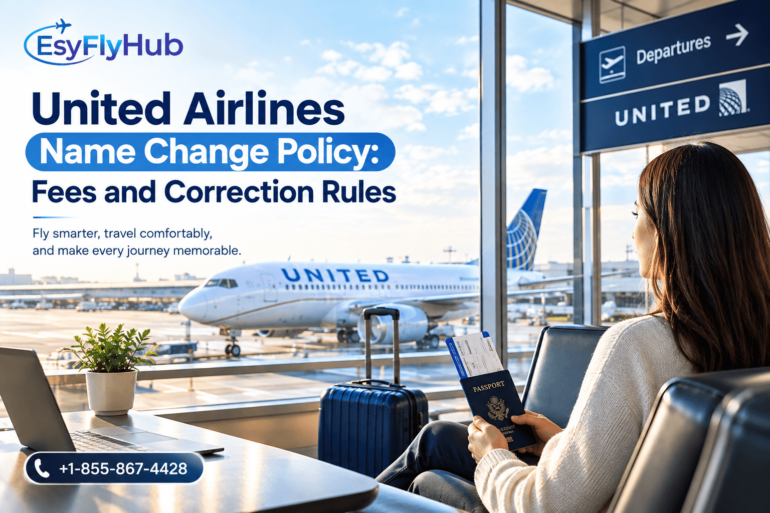 United Airlines Name Change Policy: Fees and Correction Rules
