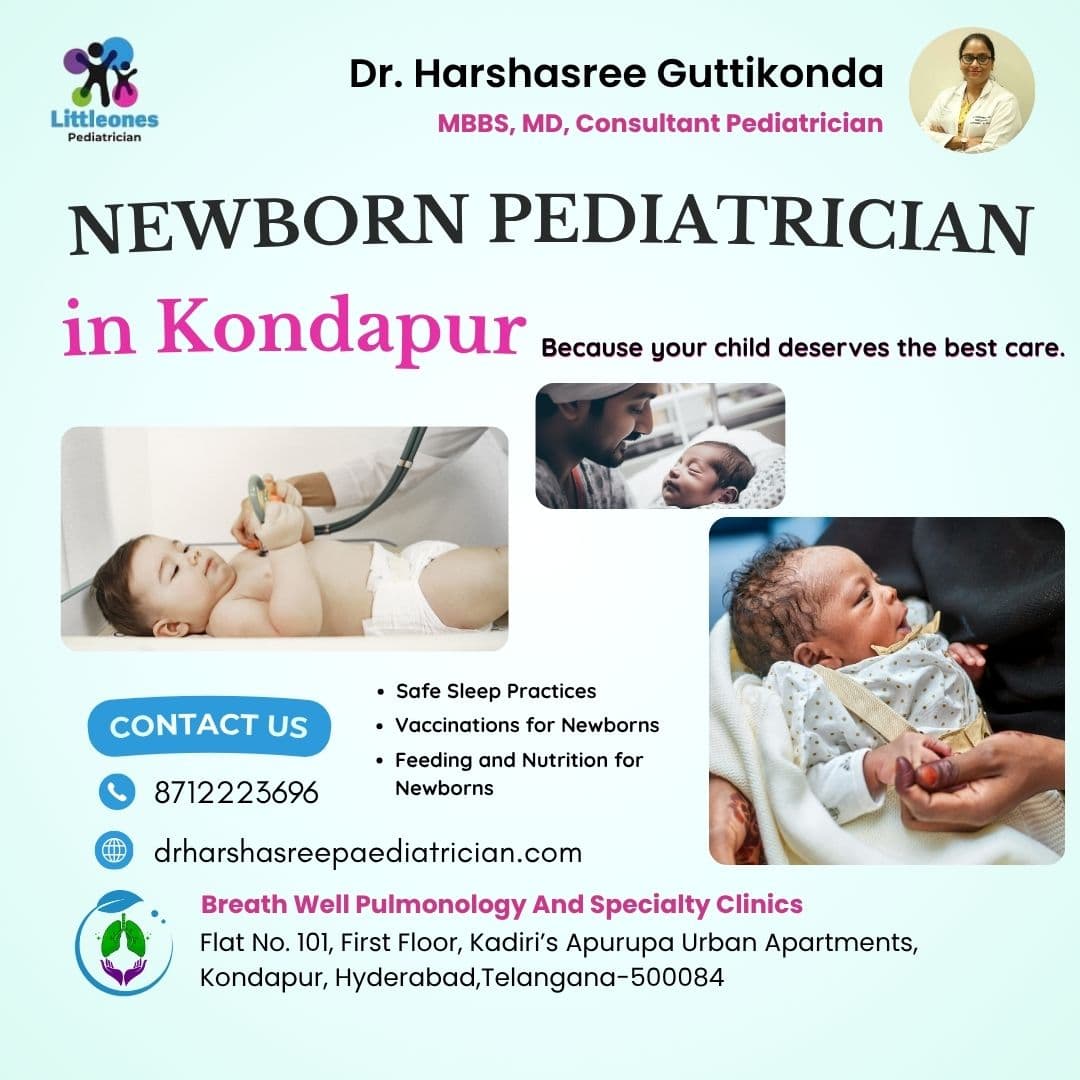 Newborn Specialist Kondapur | Dr Harshasree