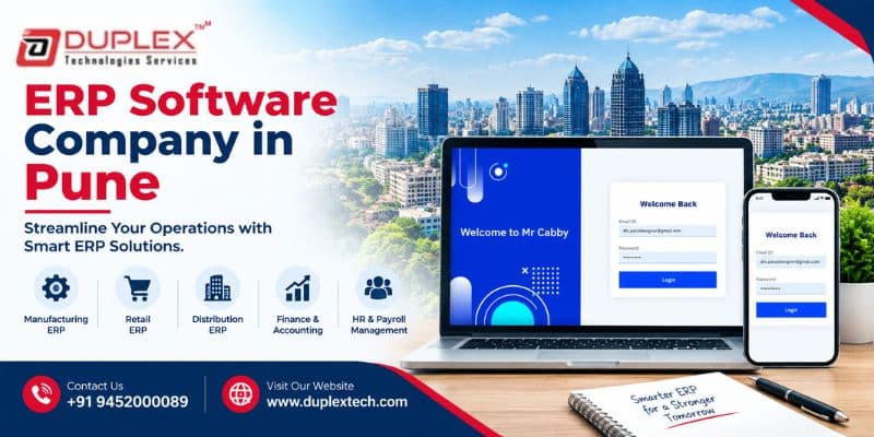 ERP Software Company in Pune | Duplex Tech