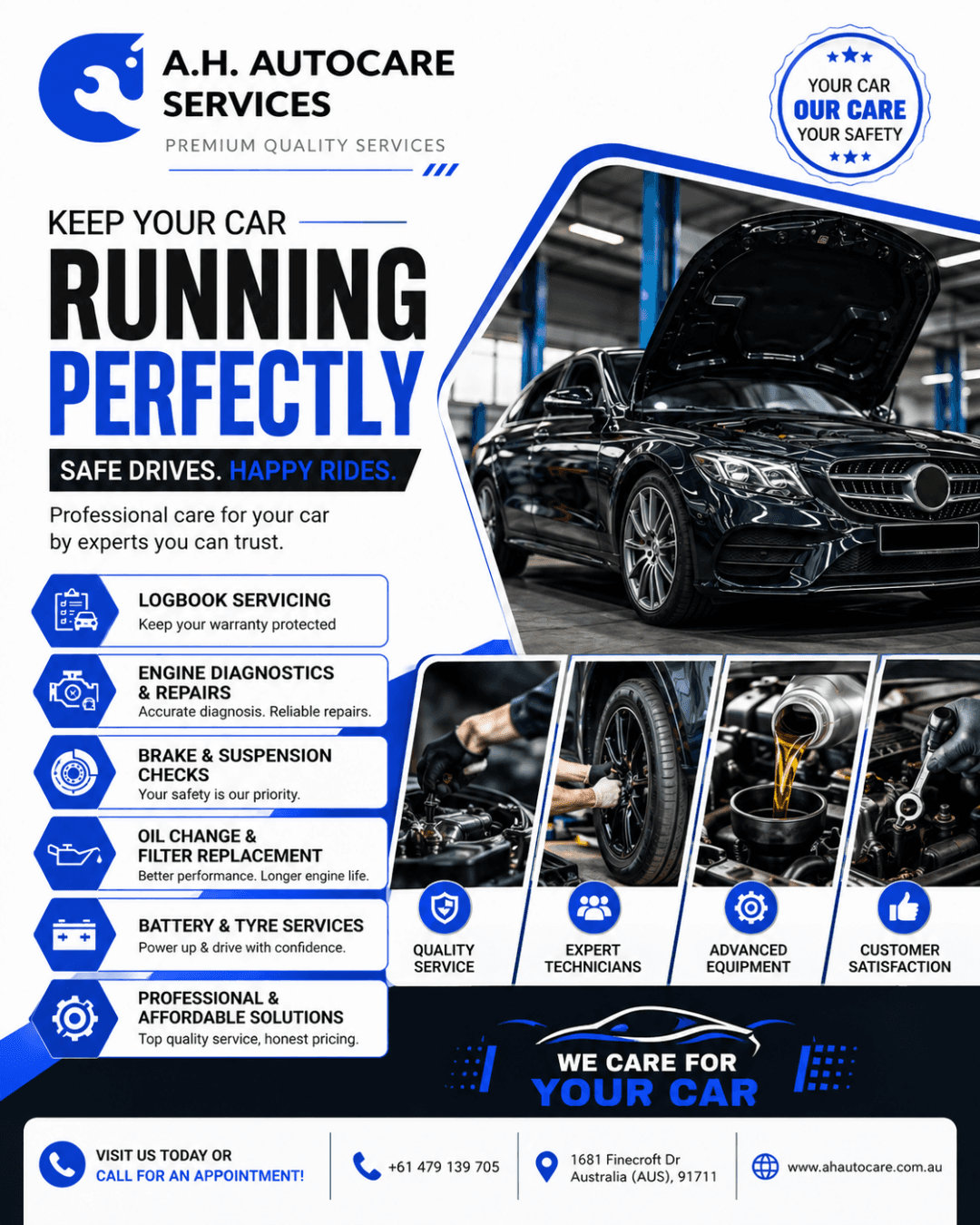 Affordable Car Servicing & Auto Repairs in Australia