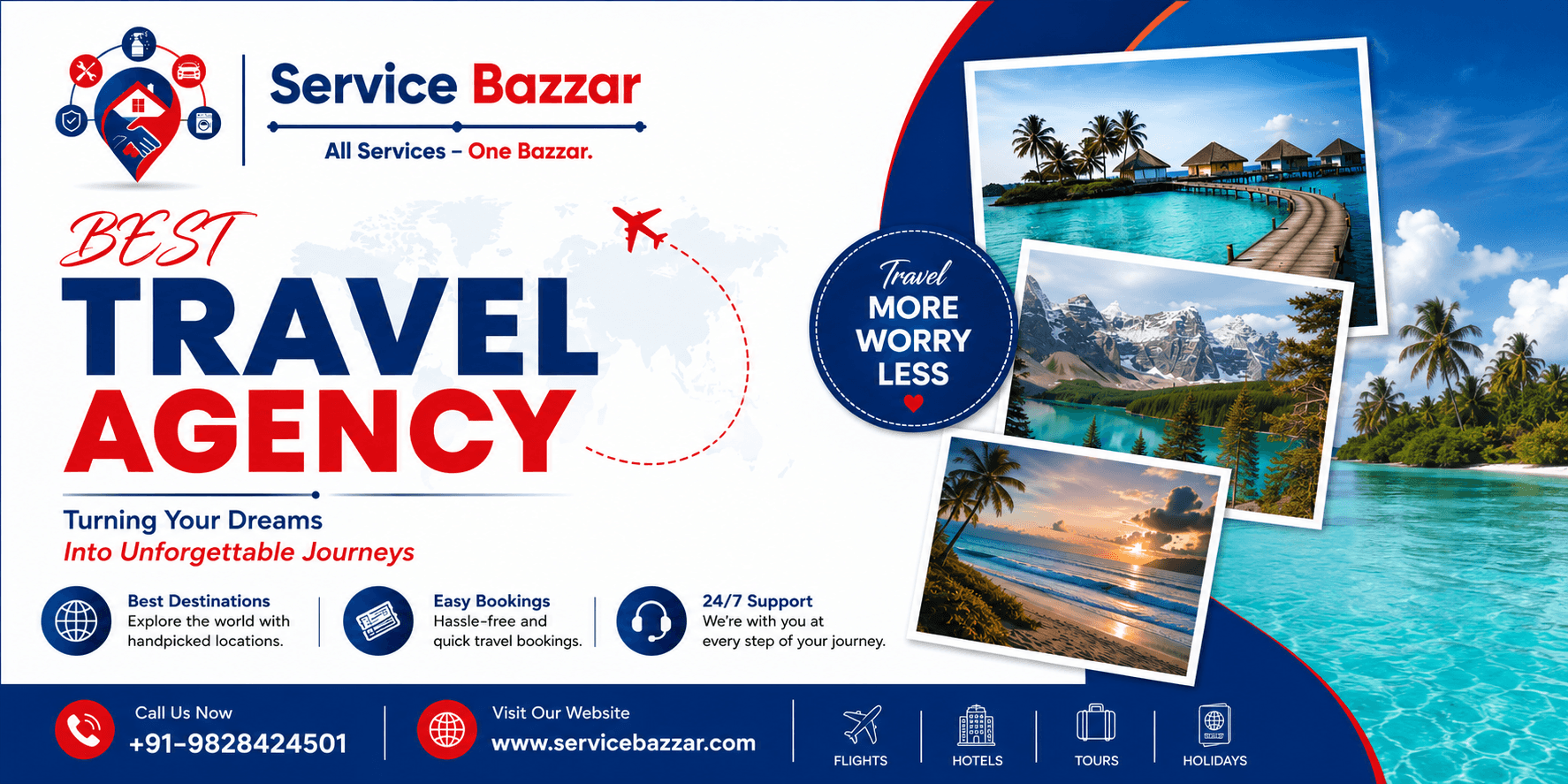 Best Travel Agency Near Me - Service Bazzar