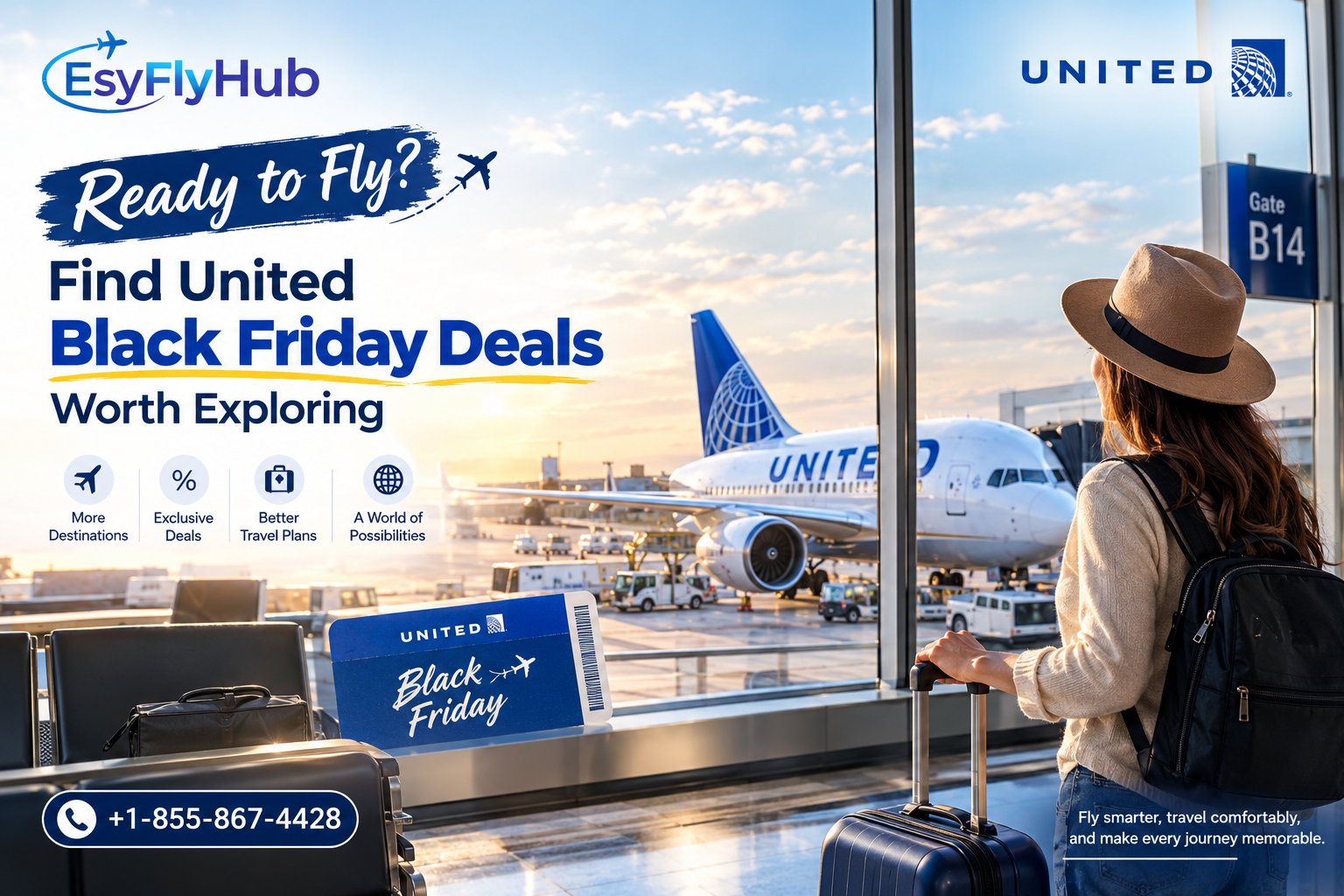 Ready to Fly? Find United Black Friday Deals Worth Exploring