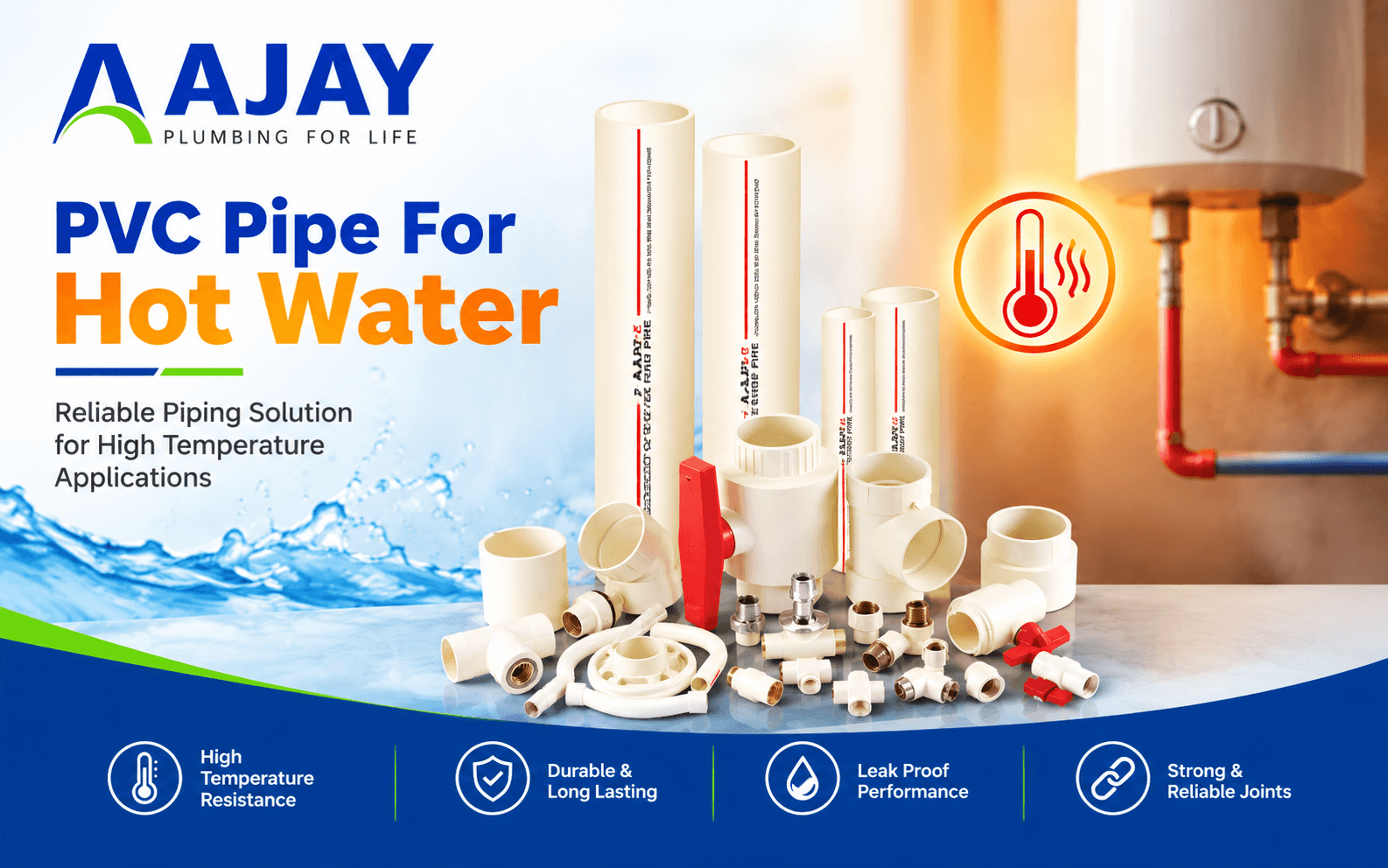 PVC Pipe For Hot Water