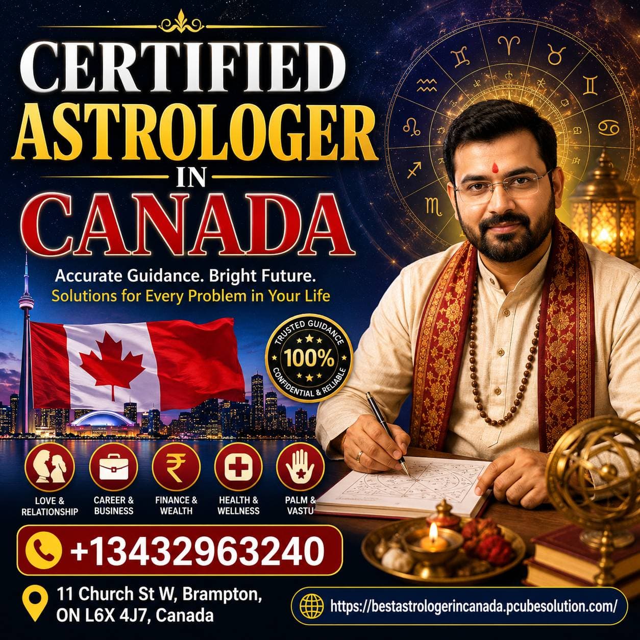 Certified Astrologer in Canada