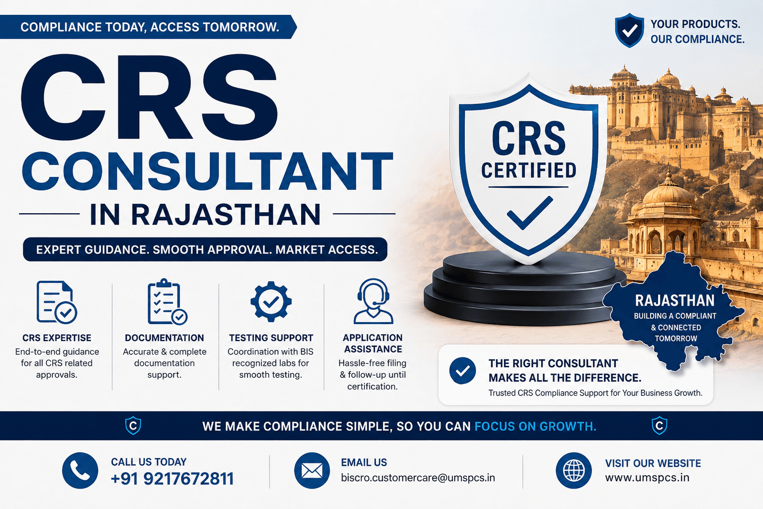Looking for the Best CRS Consultant in Rajasthan? Here's Everything You Need to Know