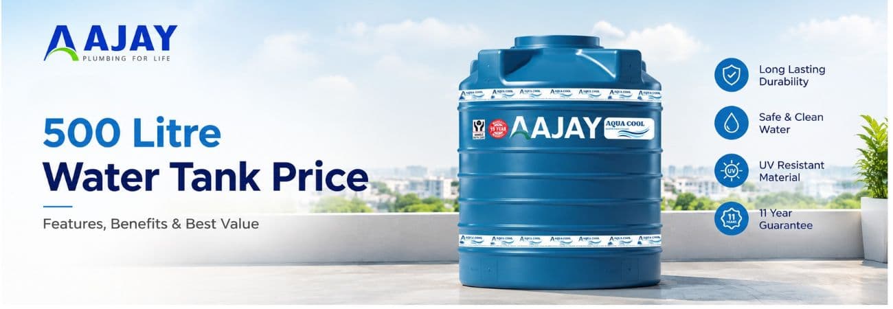 What Is the 500 Litre Water Tank Price for a Small Indian Home?