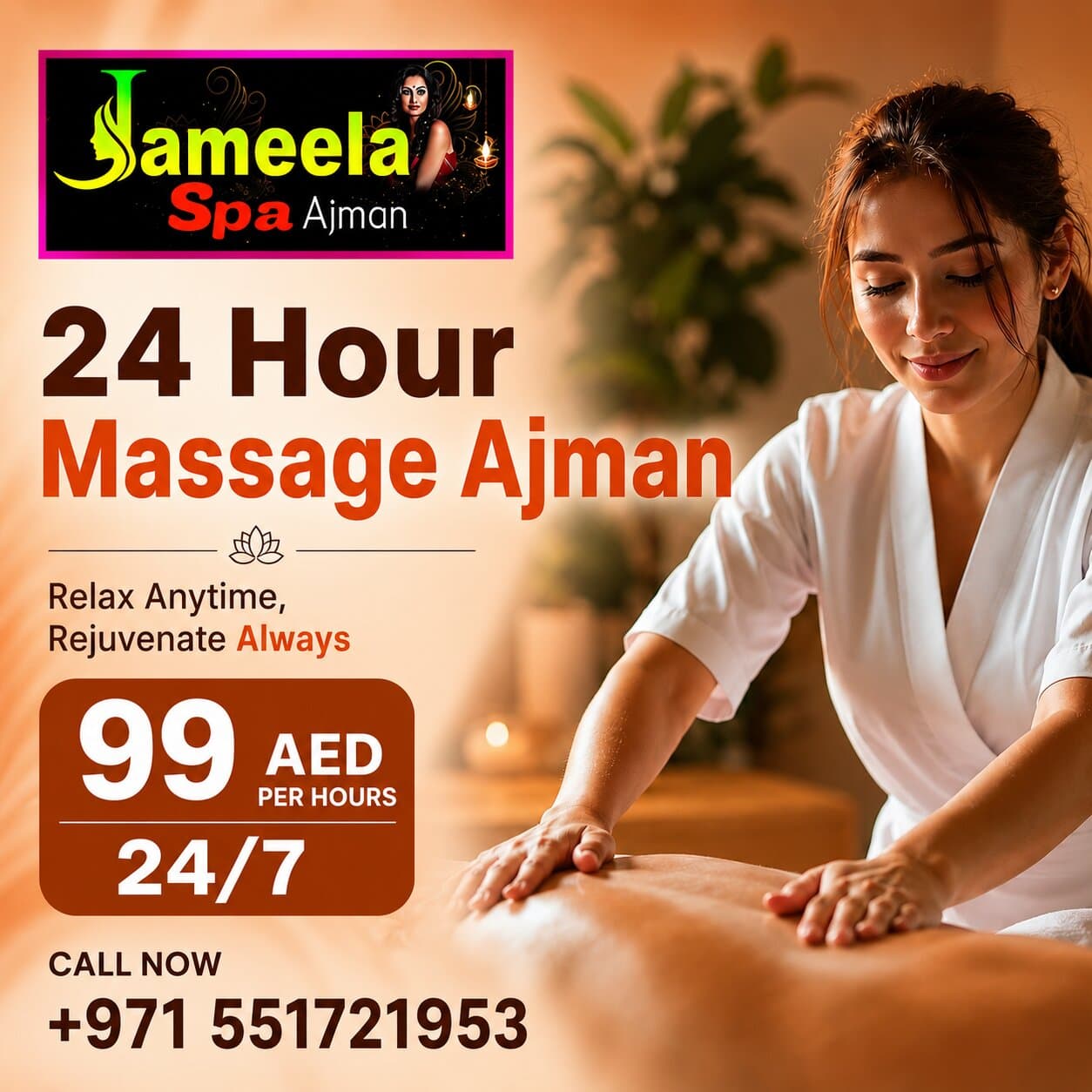 Why People Prefer 24 Hour Massage in Ajman