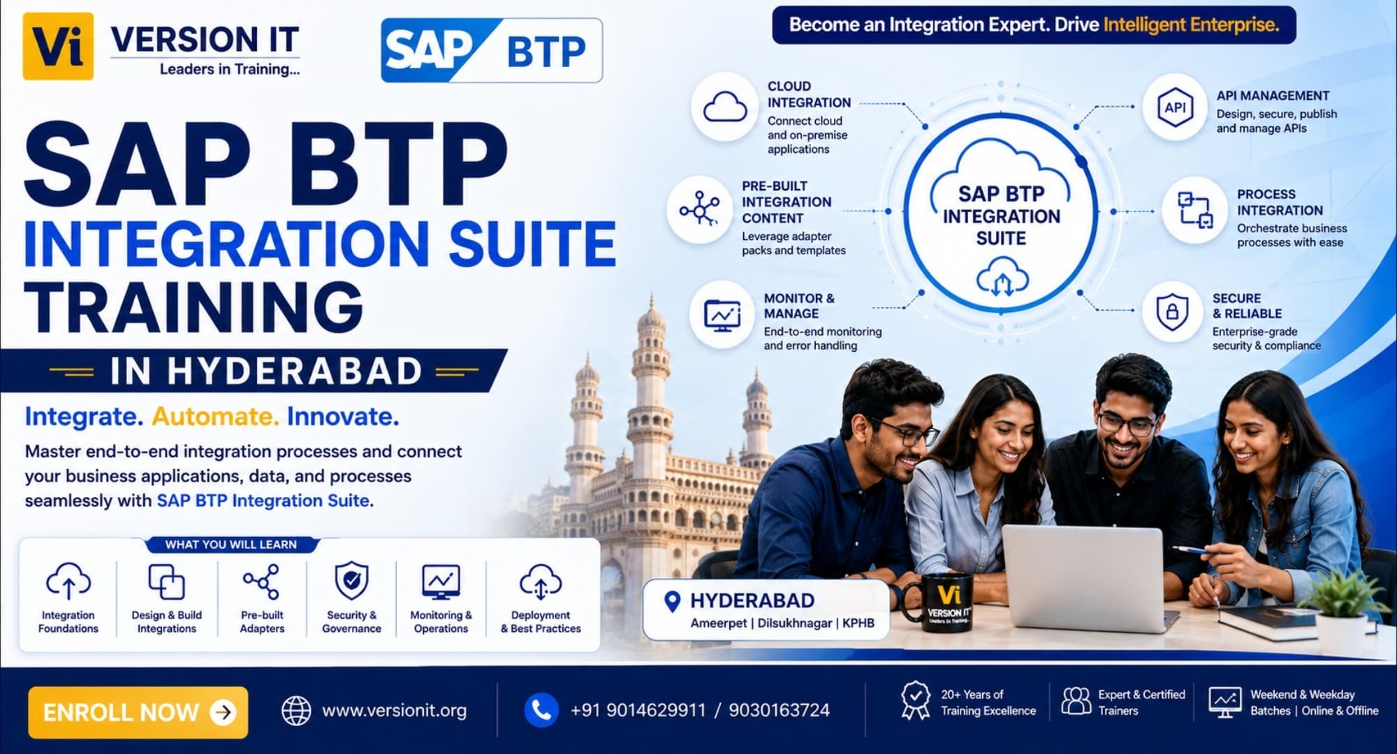 SAP BTP Integration Suite Training in Hyderabad at Version IT