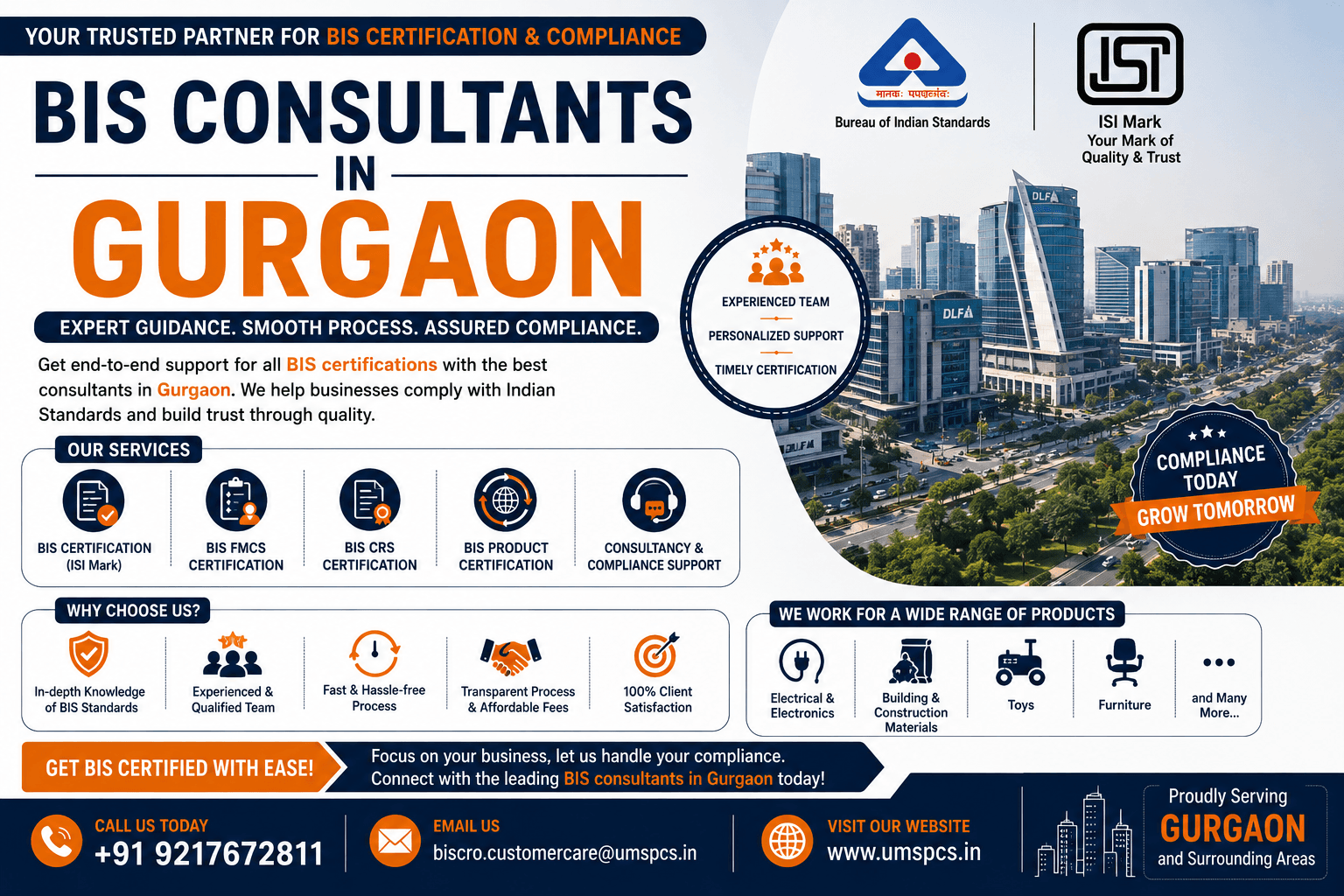 How Can BIS Consultants in Gurgaon Help Businesses Get Faster and Smoother Certification?