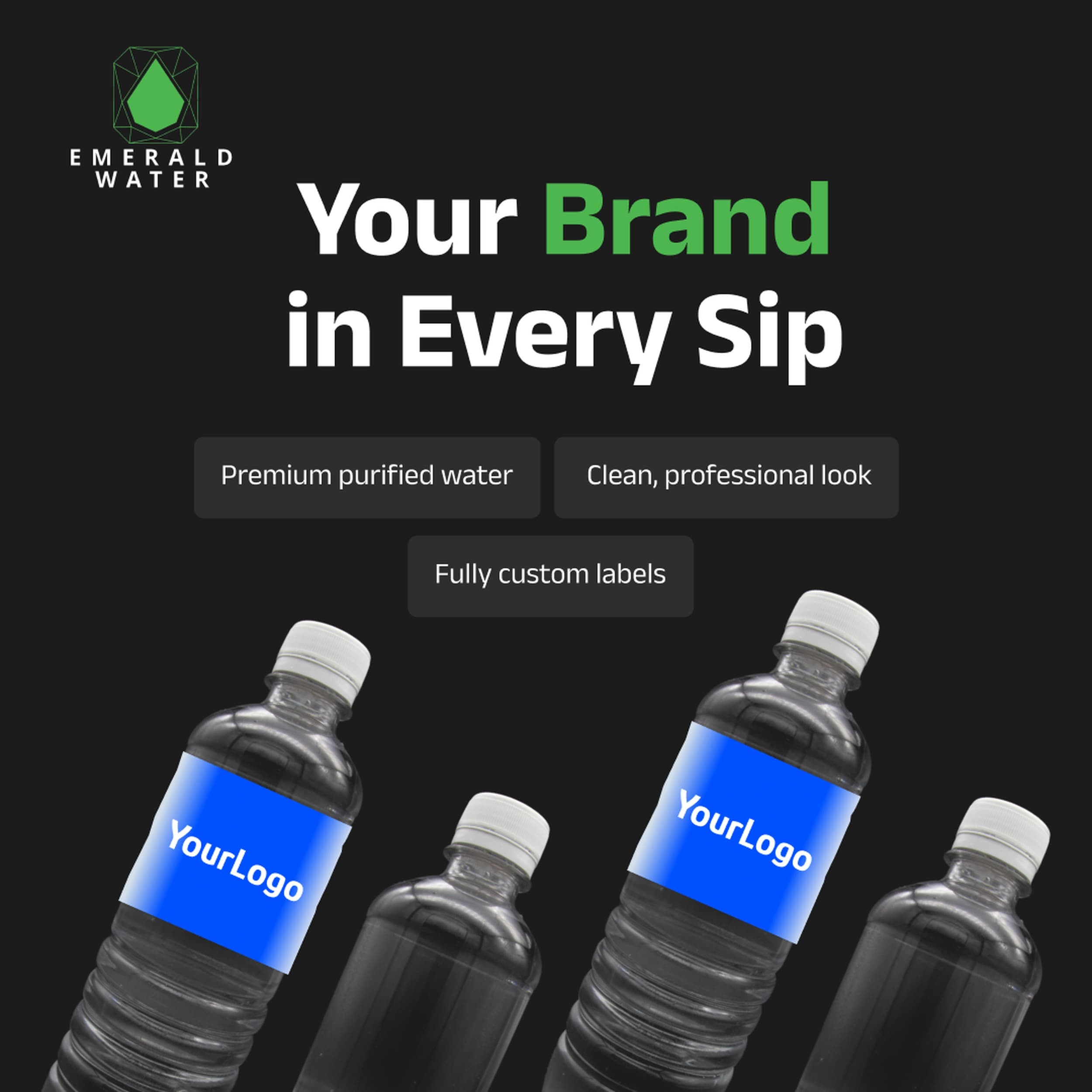 Your Brand on Every Bottle | Premium Water BottlesCustom