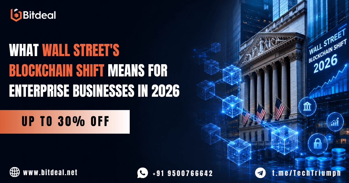What Wall Street's Blockchain Shift Means for Enterprise Businesses in 2026