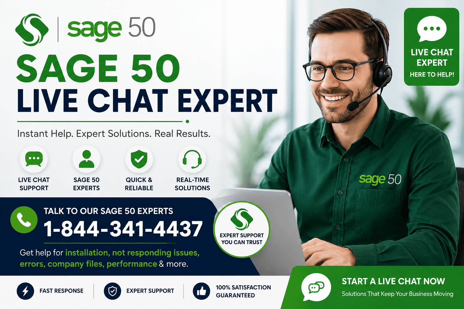 How to Connect with a Sage 50 Payroll Live Chat Expert for Quick Payroll Help