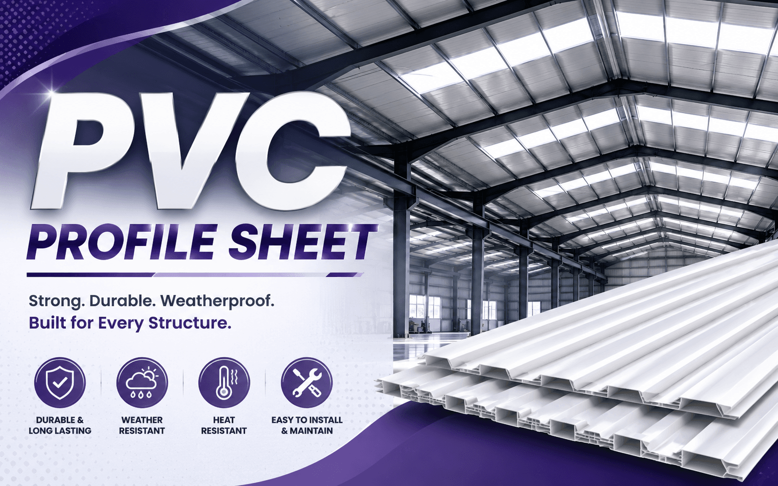 PVC Profile Sheet