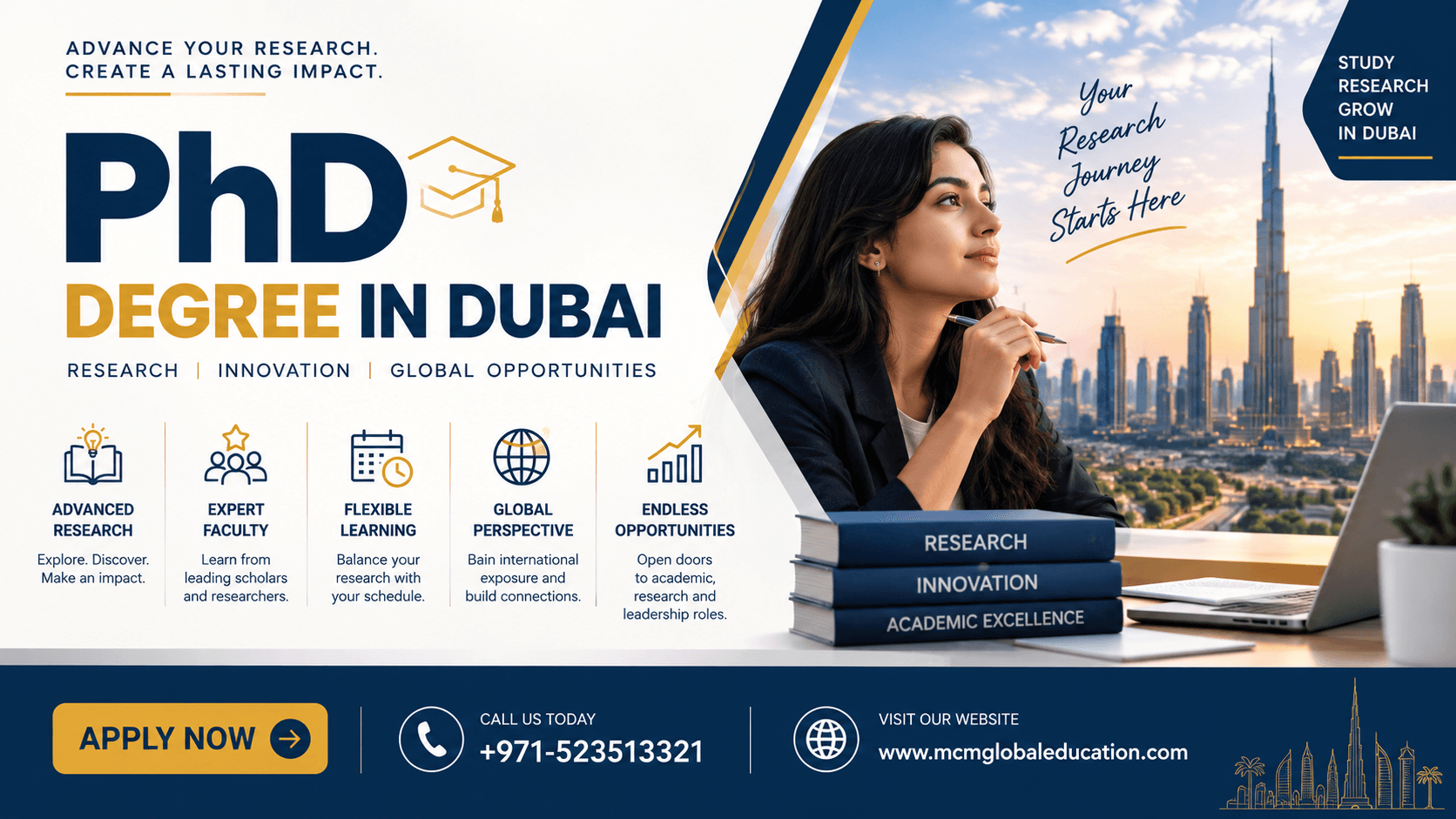 PhD Degree in Dubai | Admissions Open Now