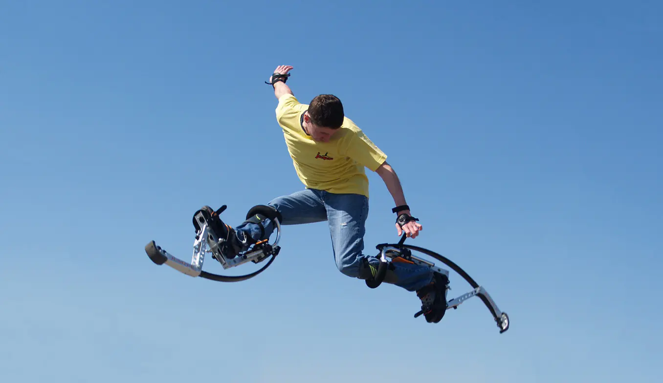 jumping stilts