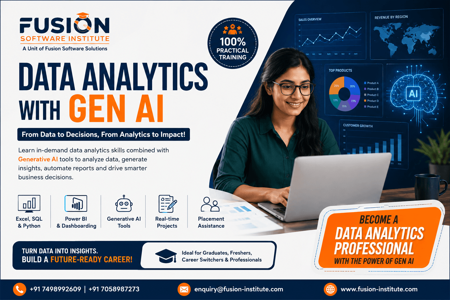 Data Analytics with Gen AI Course in Pune – Build a Future-Ready Career