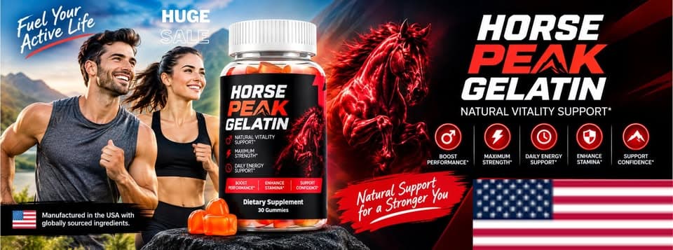 Horse Peak Gelatin Male Enhancement Consumer Reports!