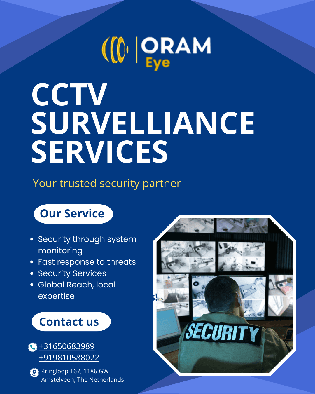 Real time CCTV Surveillance