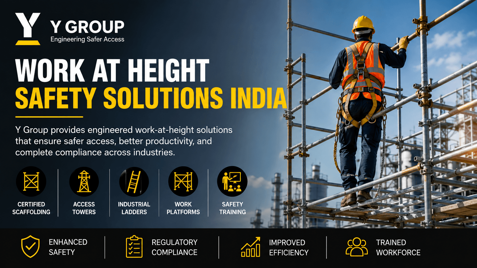 Work at Height Safety Solutions India: Protecting People at Every Level