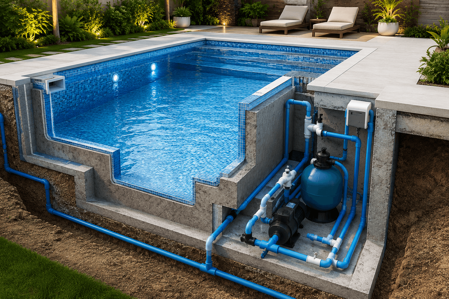 5 Main Parts of a Swimming Pool: Complete Guide