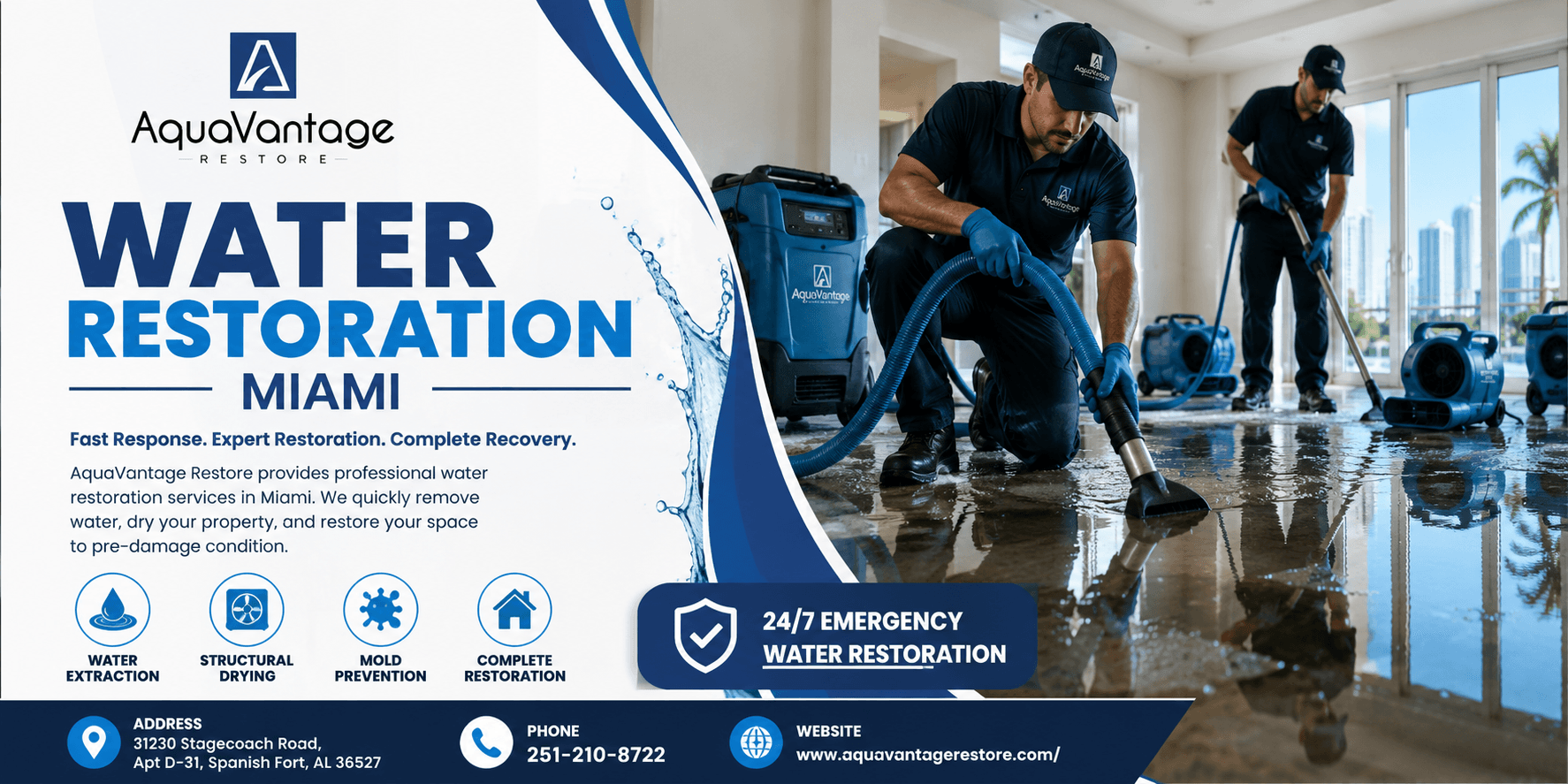 Miami Water Damage Restoration | AquaVantage Restore