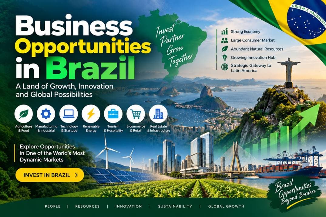 Best Business Opportunities in Brazil | Complete Guide
