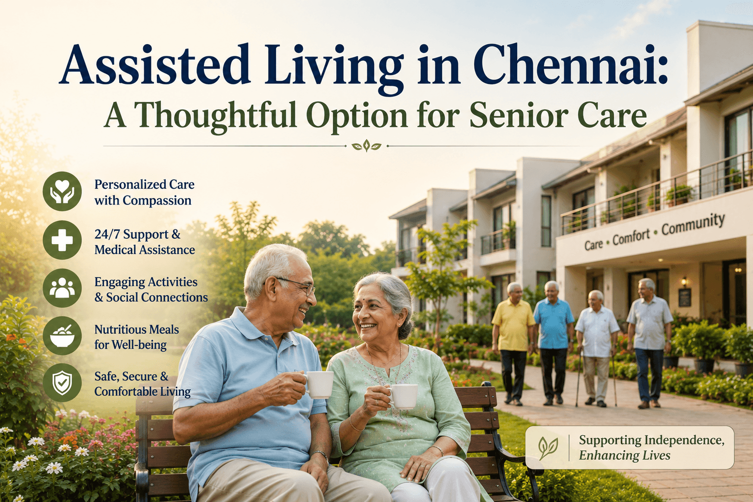 Assisted Living in Chennai: A Thoughtful Option for Senior Care