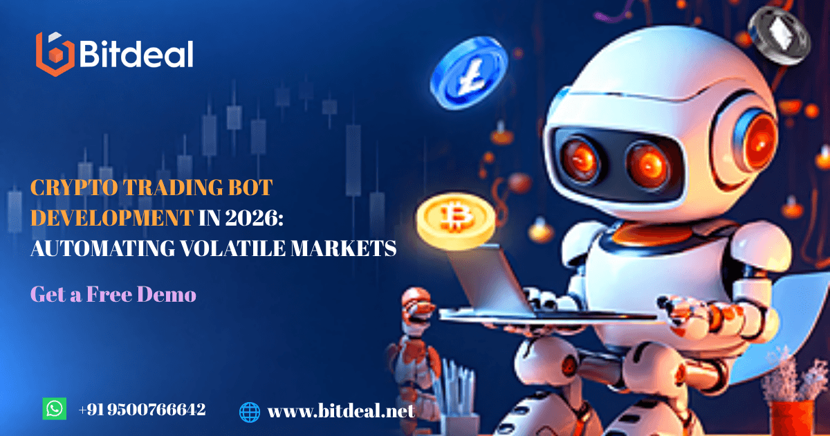 Volatile Crypto Markets in 2026: How Advanced Crypto Trading Bot Development Is Shaping Automated Trading