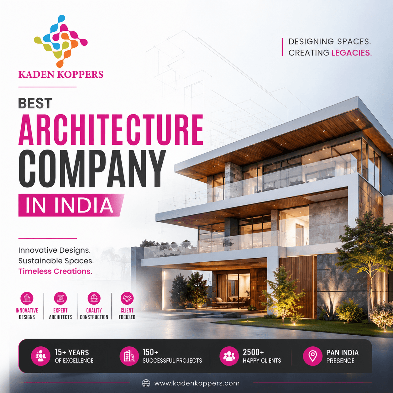 Why Kaden Koppers is the Best Architecture Company in India for Innovative Design and Construction
