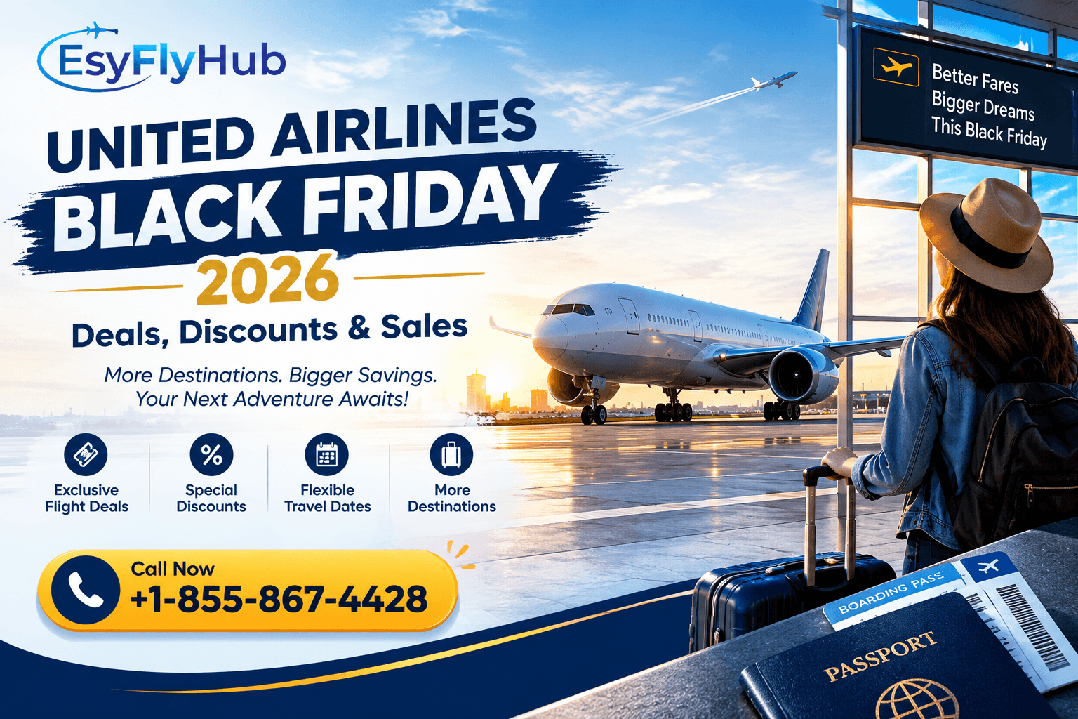 United Airlines Black Friday 2026: Deals, Discounts & Sales