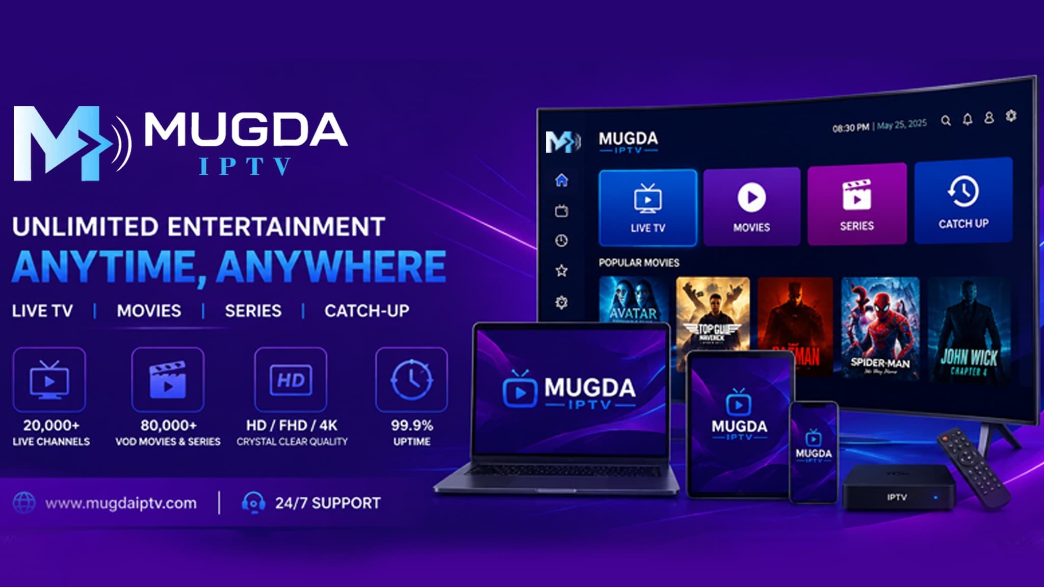 Enjoy Popular Hindi IPTV Channels