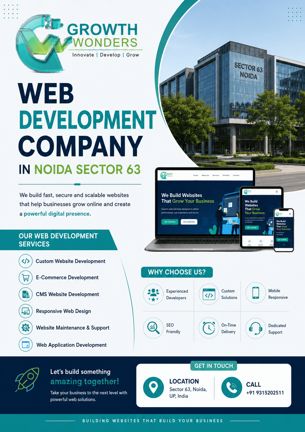 Web Development Company in Noida Sector 63