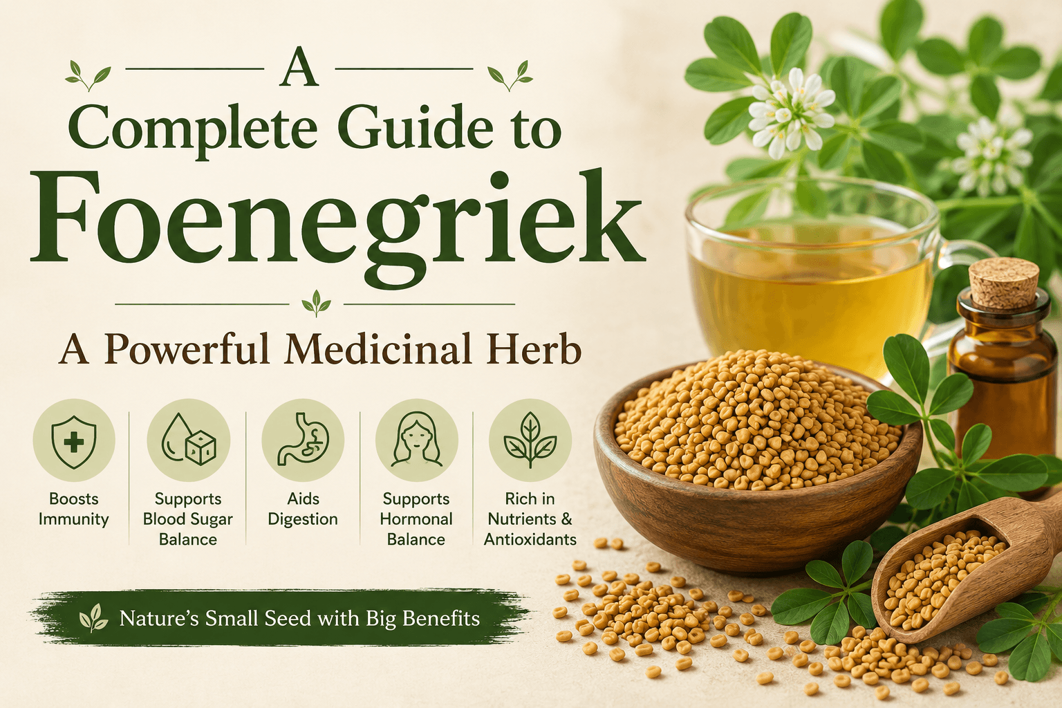 A Complete Guide to Foenegriek - A Powerful Medicinal Herb