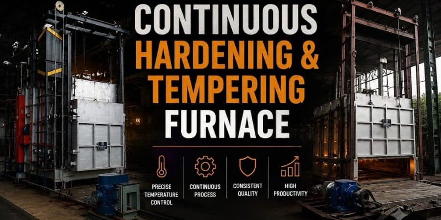JR Furnace & Ovens – Continuous Hardening and Tempering Furnace