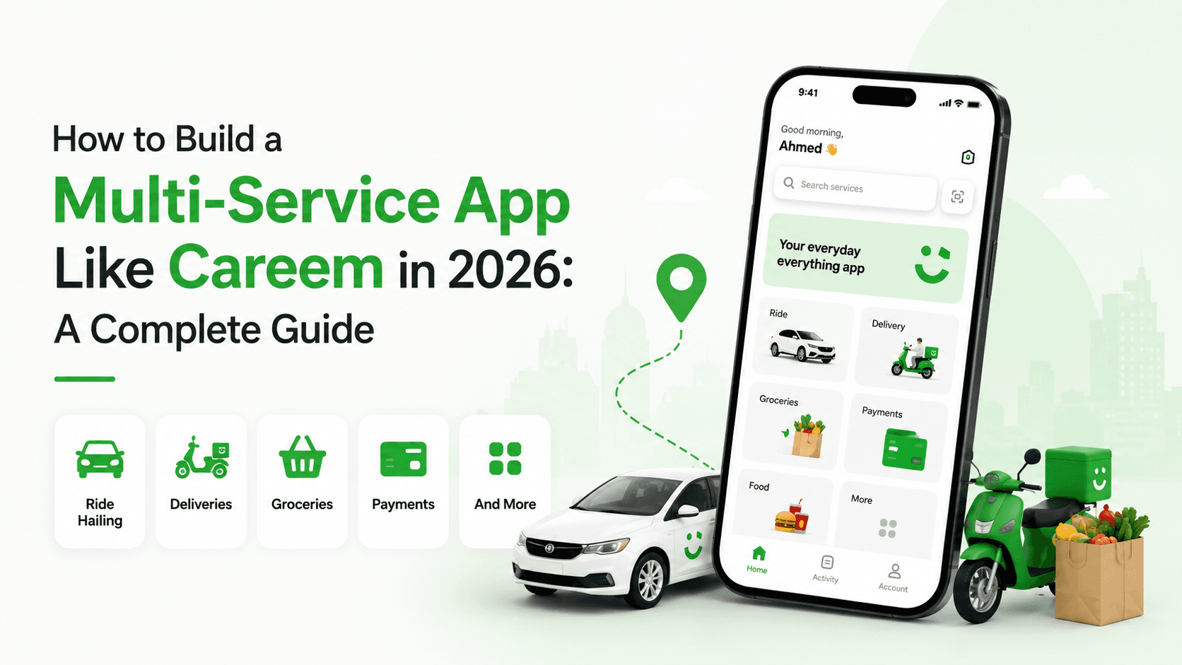 How to Build a Multi-Service App Like Careem in 2026: A Complete Guide