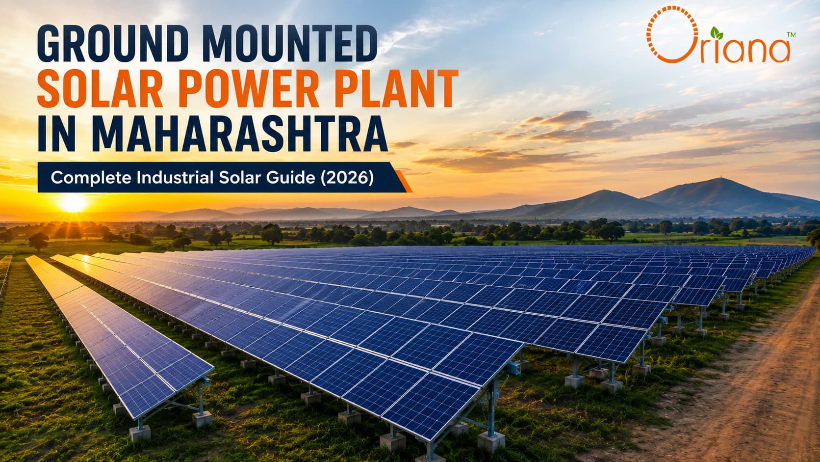 Ground Mounted Solar Power Plant in Maharashtra | Complete Industrial Solar Guide (2026)