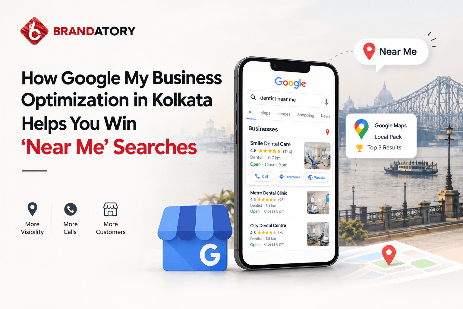 How Google My Business Optimization in Kolkata Helps You Win 'Near Me' Searches