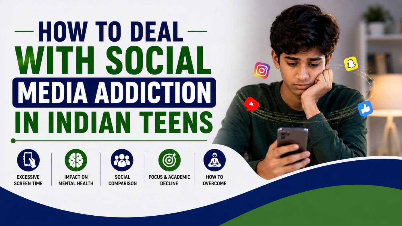 How to Deal with Social Media Addiction in Indian Teens