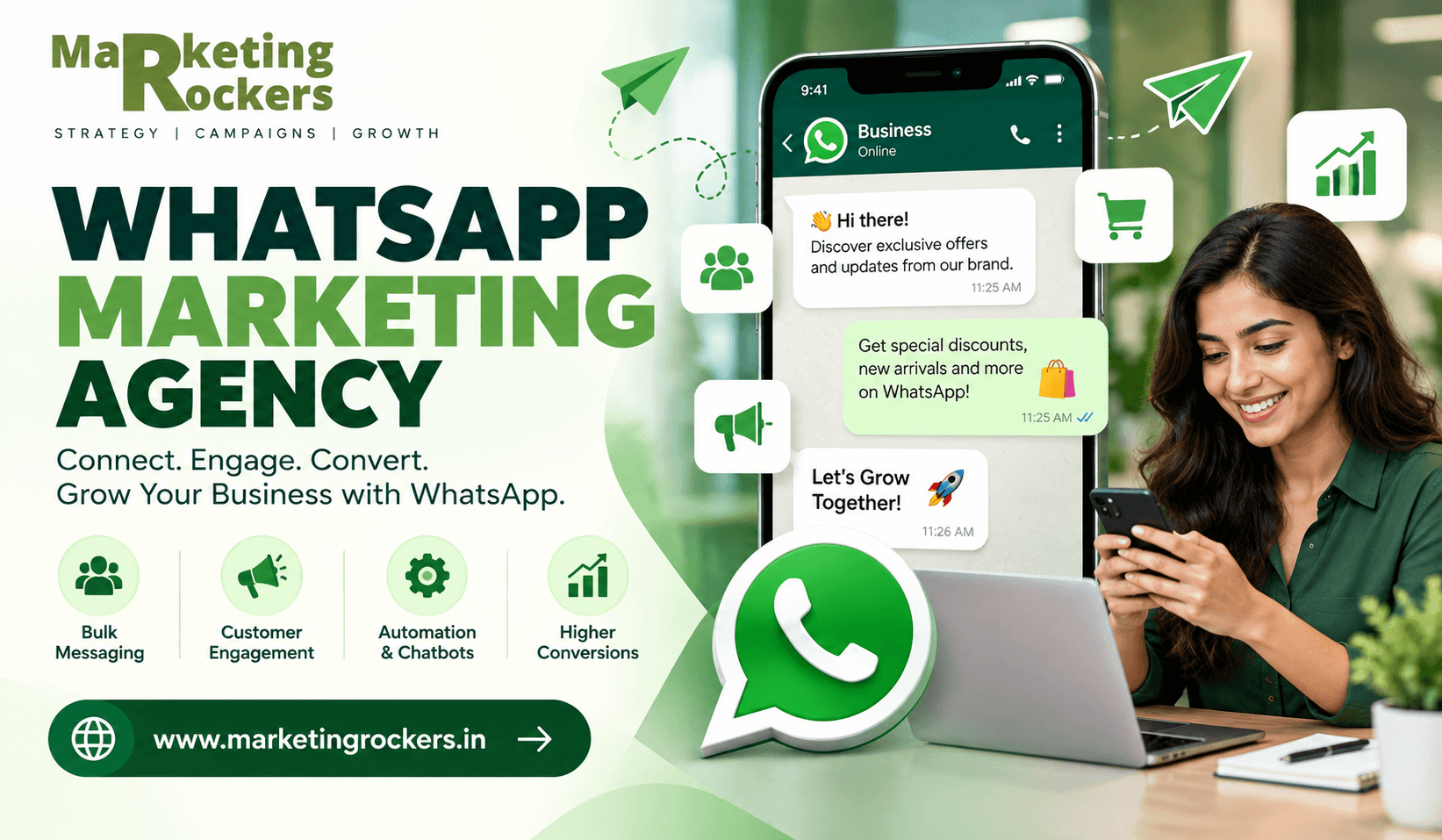 WhatsApp Marketing Agency for Business Growth