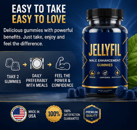 Jellyfil Male Enhancement Gummies Supporting Male Energy, Vitality & Performance
