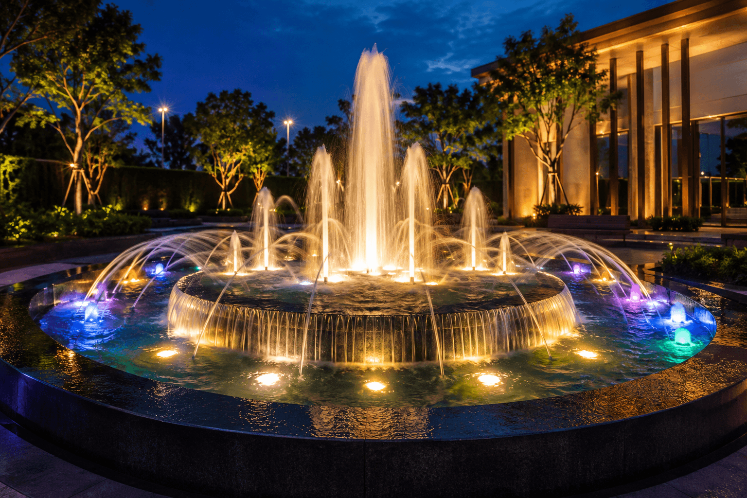 Best Fountain Lighting Solutions for Outdoor Spaces