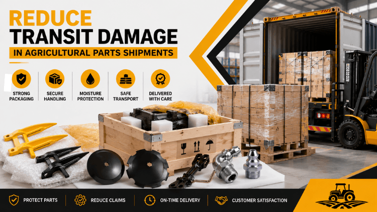 How to Reduce Transit Damage in Agricultural Parts Shipments