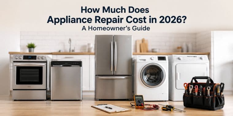 How Much Does Appliance Repair Cost in 2026? A Homeowner’s Guide
