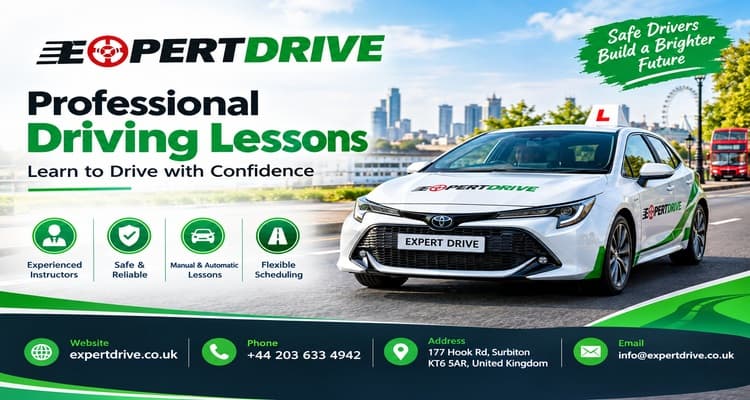 Expert Drive – Professional Driving School in Surbiton