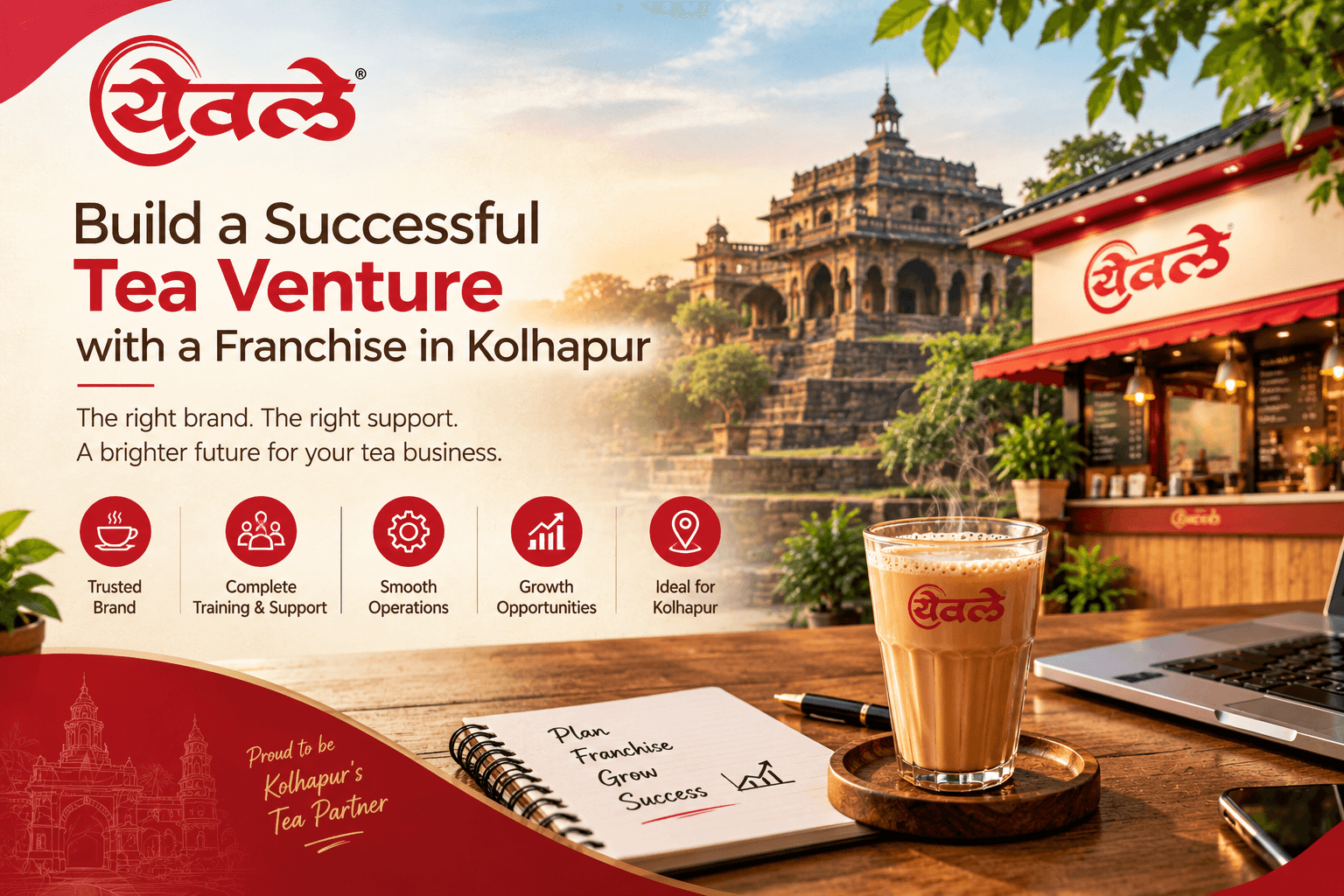 Turn Your Tea Business Idea into Reality in Kolhapur