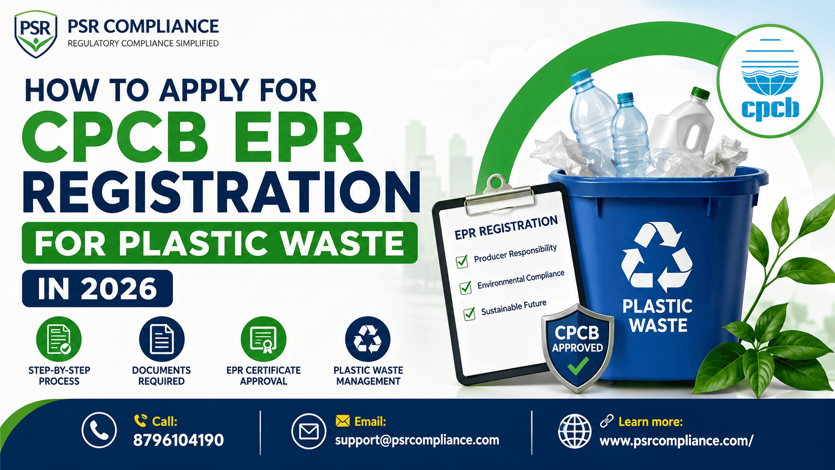 How to Apply for CPCB EPR Registration for Plastic Waste in 2026